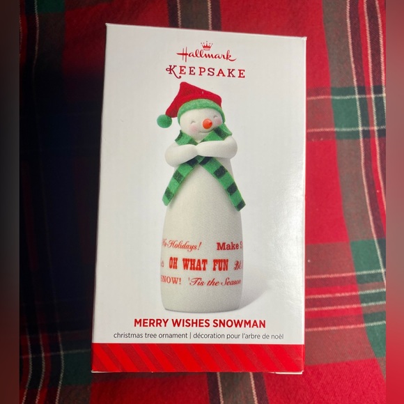 Hallmark Other - 2014 Hallmark Merry Wishes Snowman